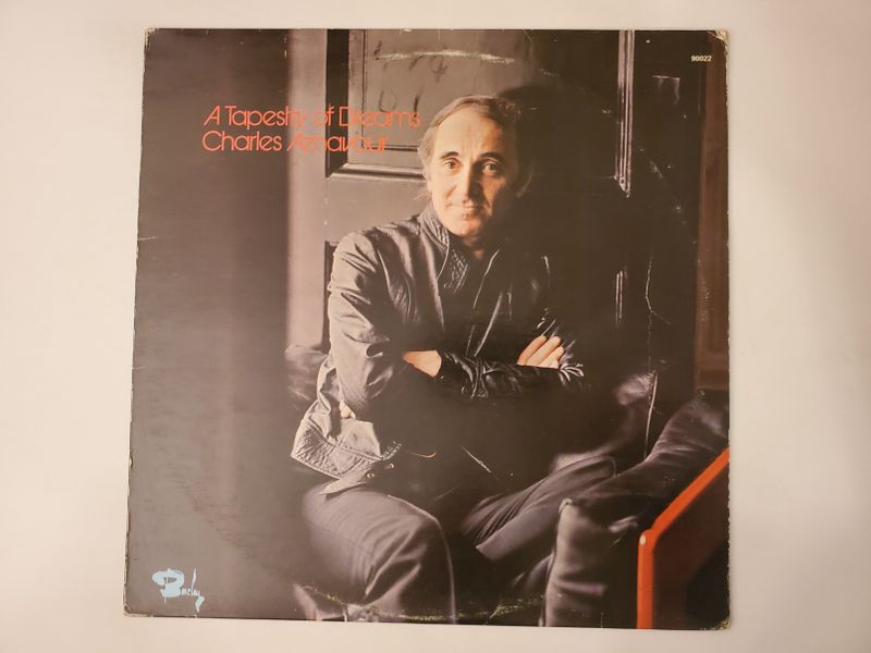 Charles Aznavour A Tapestry of Dreams vinyl record